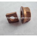 brass flange nut,brass nut,brass square nut